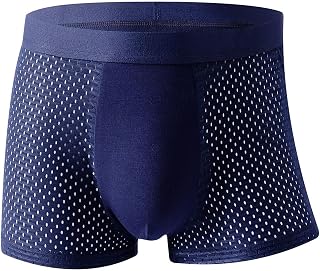 Men's Hammock Pouch Underwear Boxer Briefs Plus Size Jockstrap Bulge Enhancement Sports Supporters for Men Summer