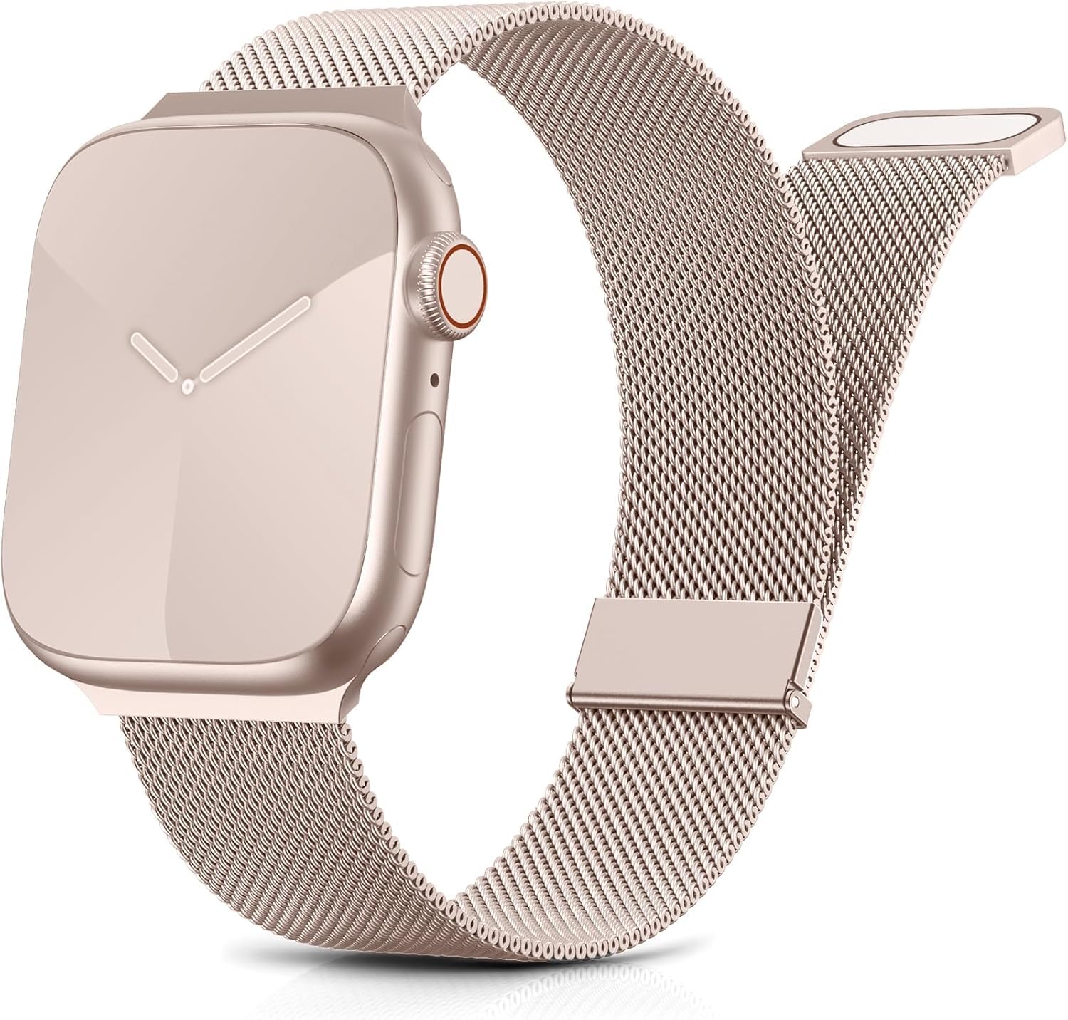 Yoohoo Cinturino Metallo per Cinturino Apple Watch 40mm 42mm 41mm 38mm | Aggiornato Magnetico, Cinturino Milanese per iWatch Serie 12 11 10 9 8 7 6 5 4 3 2 1 SE 3 2 1 Ultra 4 3 2 1 per Uomo e Donna