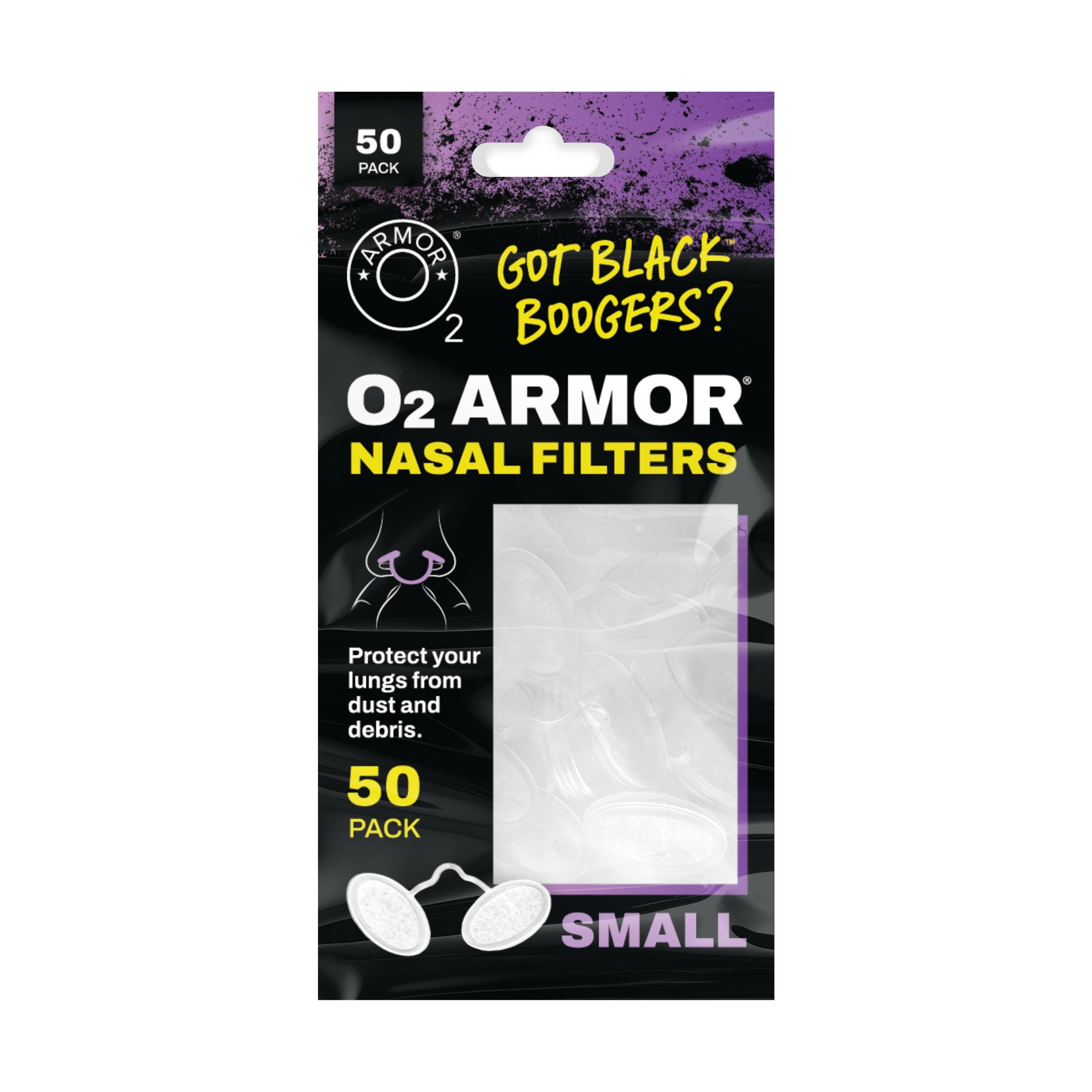 O2 Armor Nose Filters - Welding & Allergy Protection -24