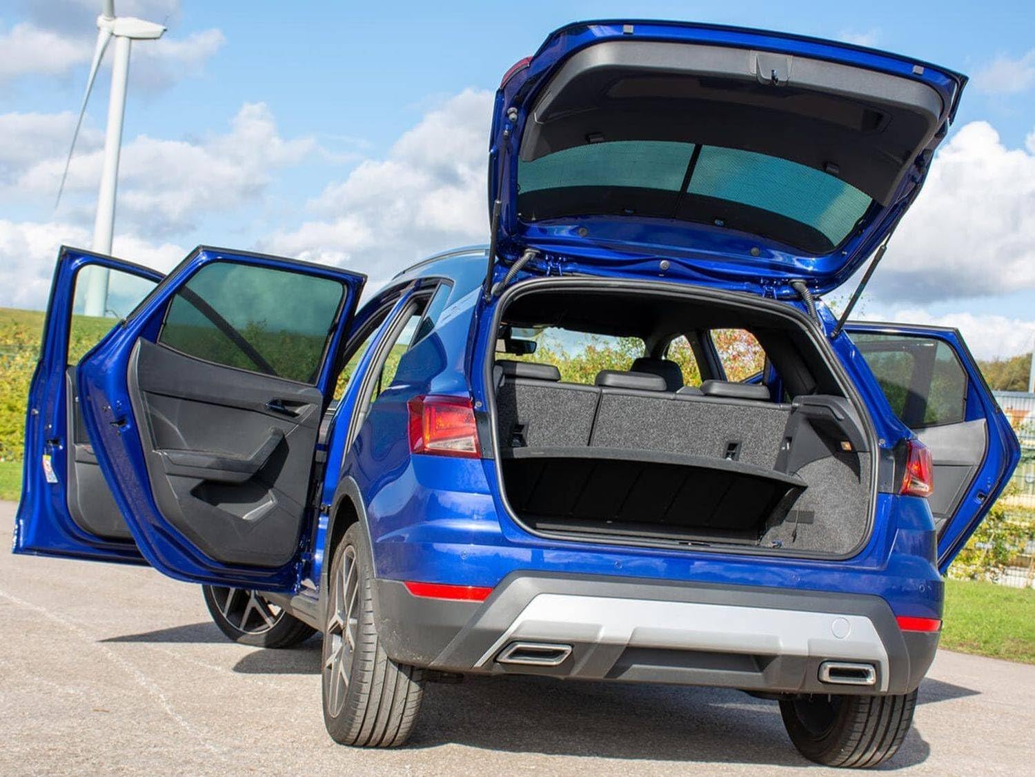 Fahrzeugspezifische Sonnenschutz Blenden passend für Seat Arona ab 2017 Komplett-Set AZ17002313