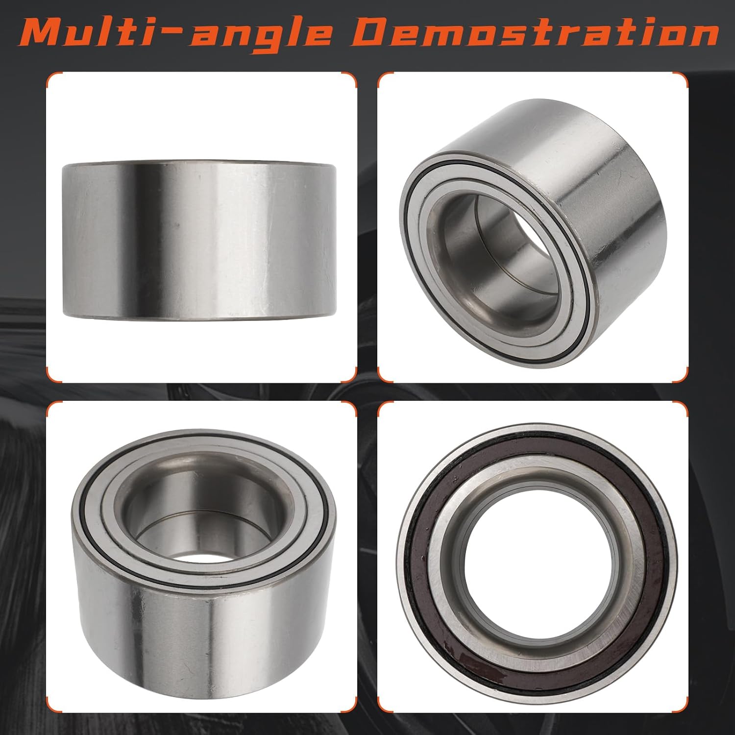 DRIVESTAR 510108 Front Wheel Hub Bearing fit for Mercedes Benz C300, CL550, CLS550, CLS63 AMG, CLS63 AMG S, E350, E400, E550, GLK250, GLK350, S350, S550