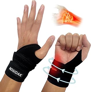 Wrist Brace for TFCC Tears, Ulnar Sided Wrist Pain, DRUJ Instability - Hand Brace for Tendonitis, Arthritis, Sprains, De Quervains Tenosynovitis, Carpal Tunnel Relief - Both Hands