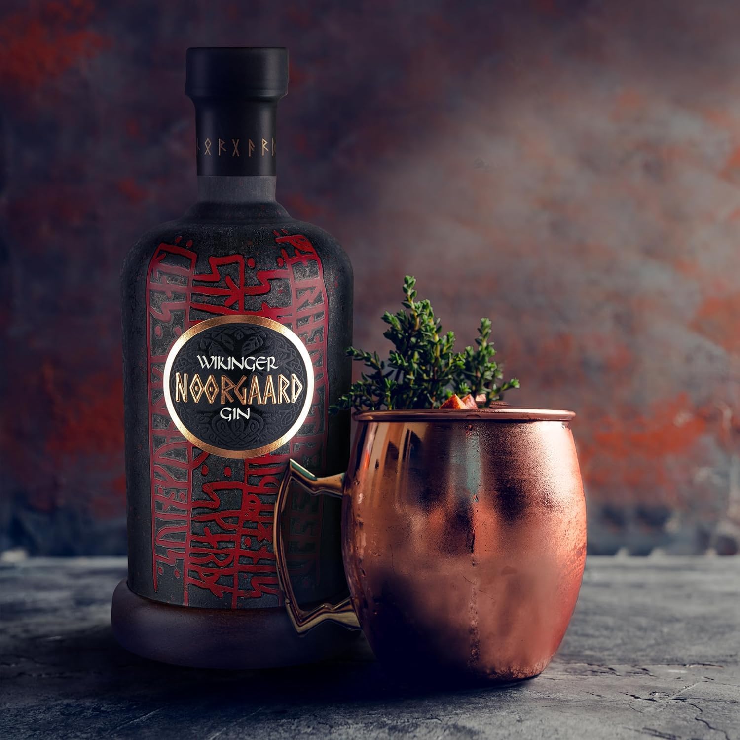 Wikinger Noorgaard Gin, Nordische Beeren & Honignote, 0,7 l, 43,9% vol.