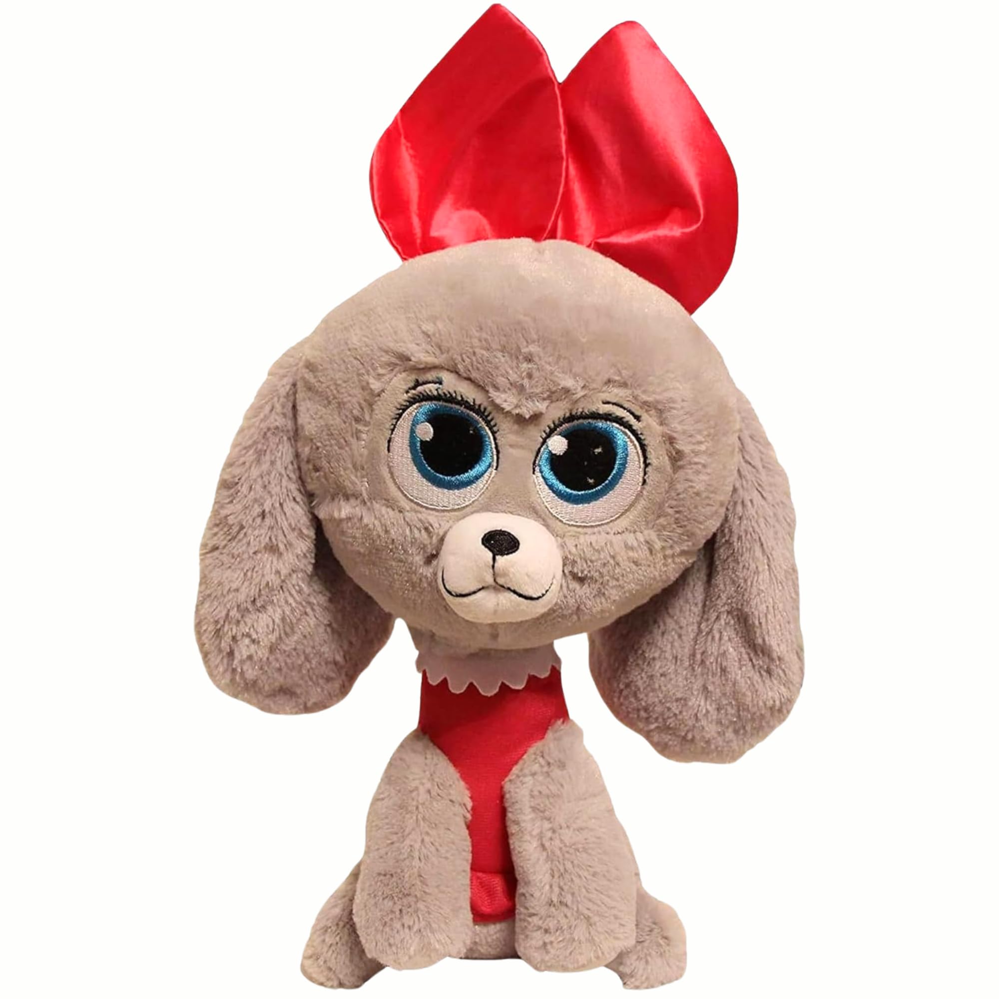Mattel Secret Life of Pets 2 - Super Soft Gift Quality Plush 28cm 11" Dog & Animal Style Toys - (Princess The Grey Poodle.)