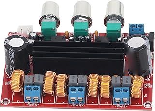 Amplifier Board, Power Amplifier Board 2.1 Channel 2x50W 100W Heavy Bass DC12‑24V Digital Sound Power Amplifier for Sound System