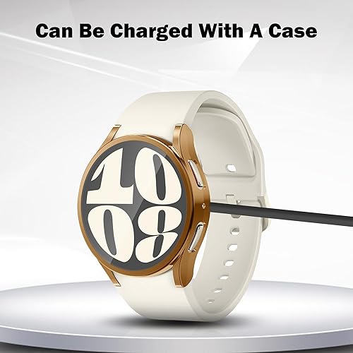 Miniatura 6 de Seltureone Funda protectora de pantalla compatible con Samsung Galaxy Watch 6 de 1.575 pulgadas, funda protectora de TPU suave para Galaxy Watch 6