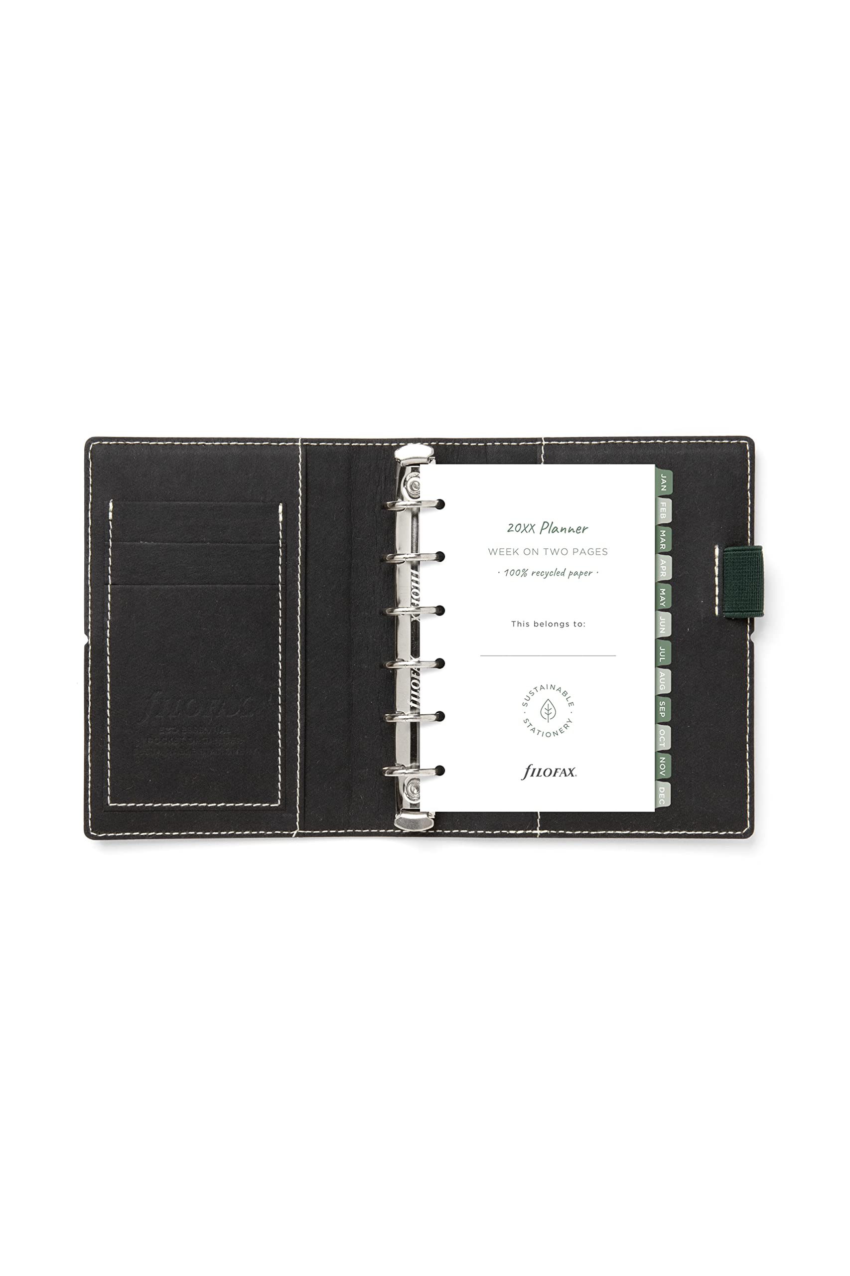 Filofax Eco Essential Pocket Organiser - Oak - Image 4