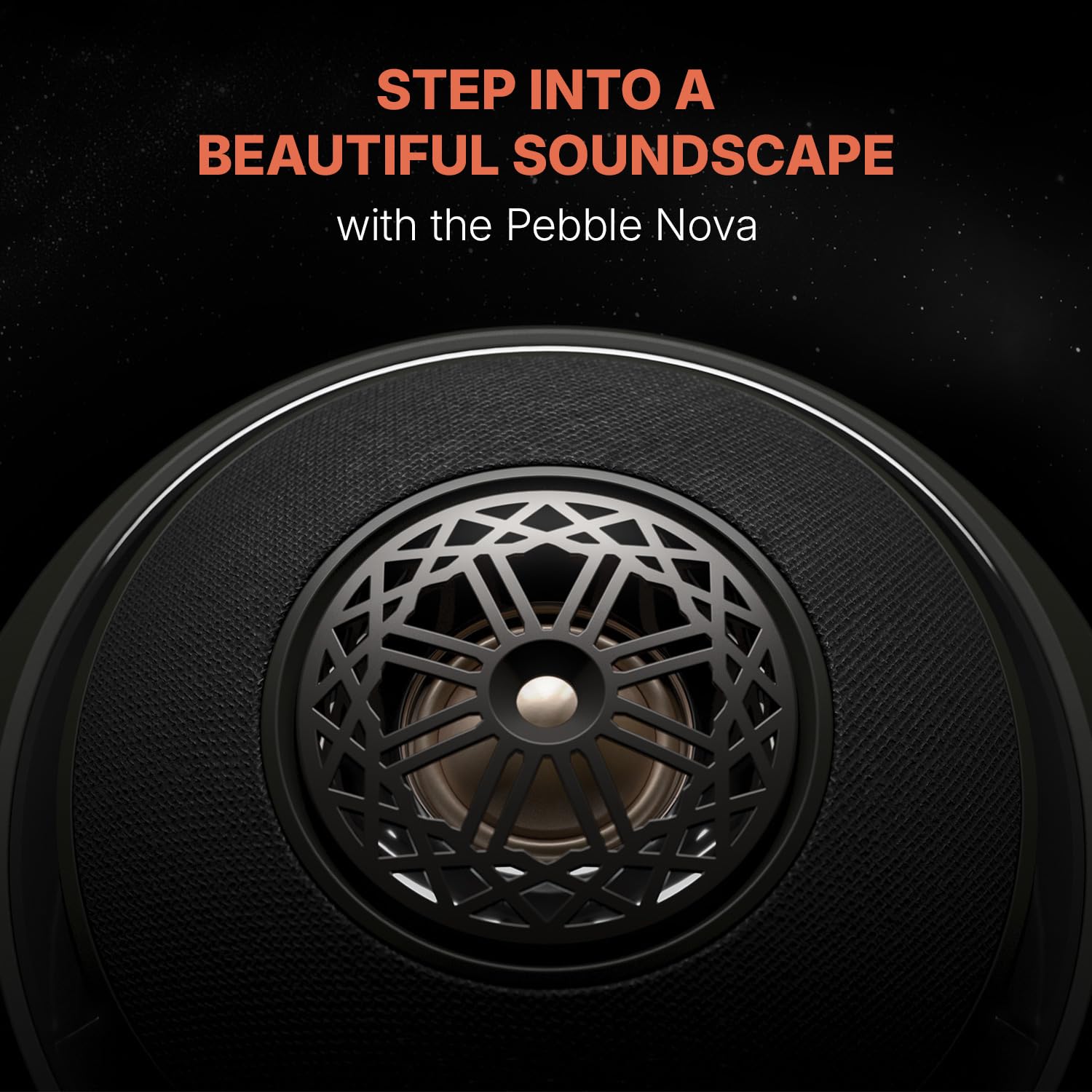 CREATIVE Pebble Nova Altoparlanti premium 2.0 USB-C per computer con Bluetooth 5.3 e illuminazione RGB personalizzabile, audio USB, uscita cuffie, per PC e Mac (Nero)