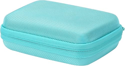 Vista 30 de co2CREA Estuche rígido de repuesto para impresora fotográfica cuadrada portátil Canon SELPHY QX20 / QX10 (funda rosa)