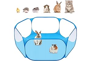 Convenient and Versatile Rat Playpen: Spacious Haven for Your Furry Companions