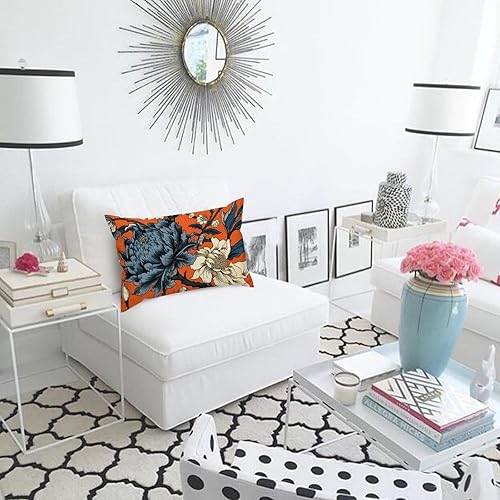 Vista 559 de ArogGeld Chinoiserie - Fundas de almohada escénicas asiáticas, estilo asiático, funda de almohada azul y verde Kelly, funda de cojín para decoración