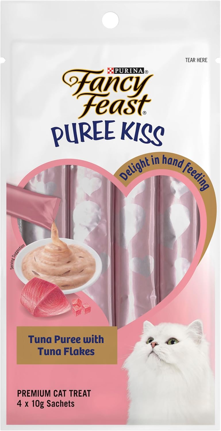 هريس التونة فانسي فيست من بورينا - رقائق 40 غرام زهري بالغ 04 كيلوجرام