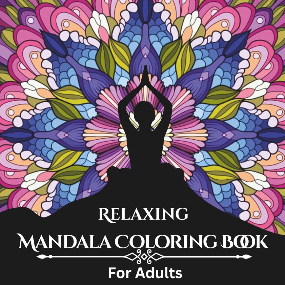 Harmony Mandala Coloring Book: Relaxing Art Book