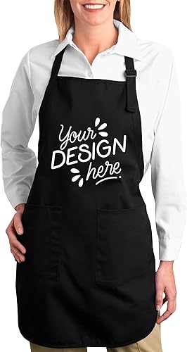 Miniatura 5 de Moonlight Apparel Delantales personalizados para mujeres y hombres  Delantales personalizados para hombres, delantal de parrilla personalizado,