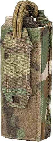 Una sola pistola Molle Mag bolsa M1911 92F 0.354 in .40S & M titular de la revista superior abierta herramienta táctica bolsa linterna funda 500D