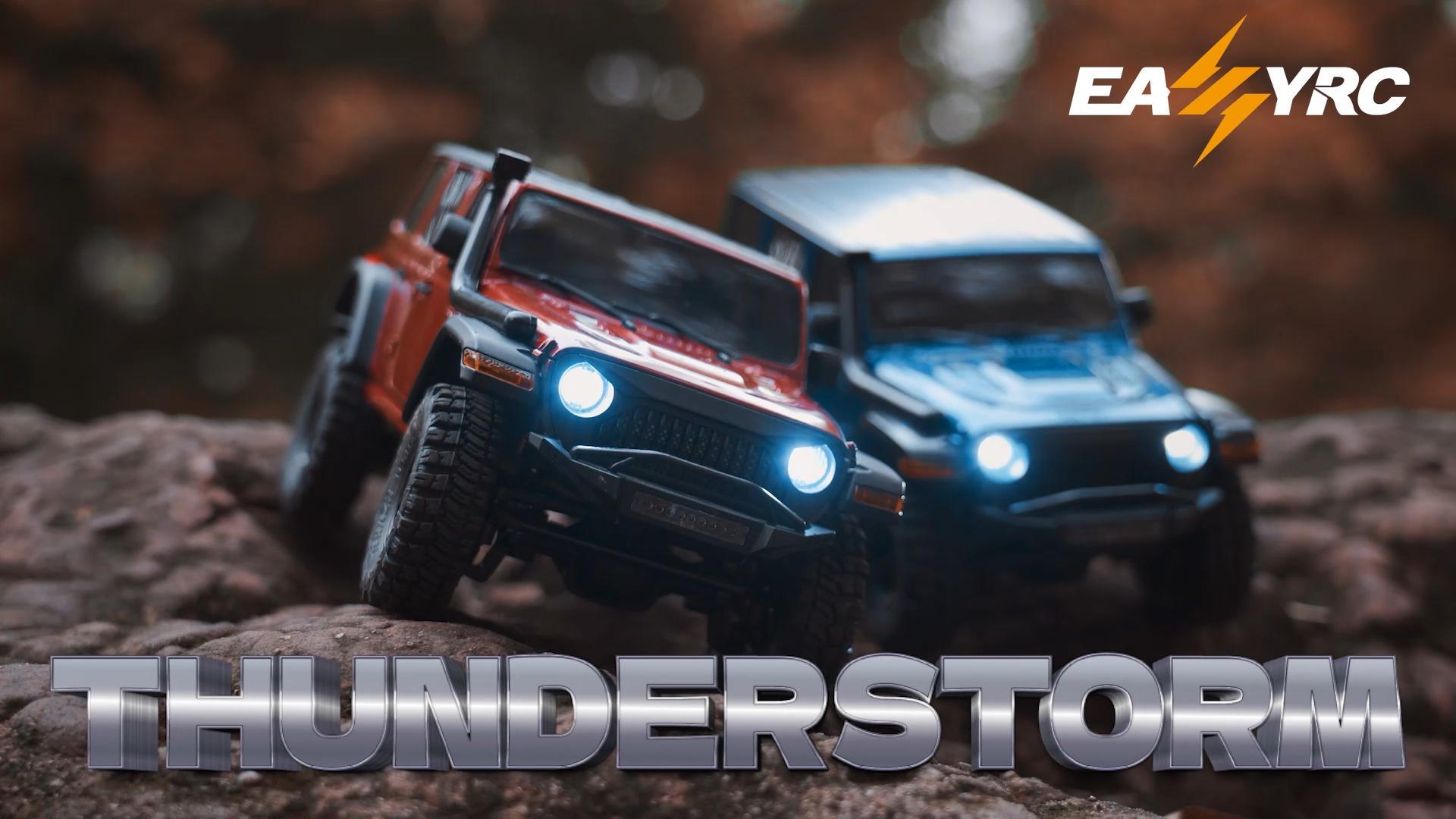 Amazon.com: WOWRC 1/18 Thunder Storm RC Crawler, 4X4 Off Road RC