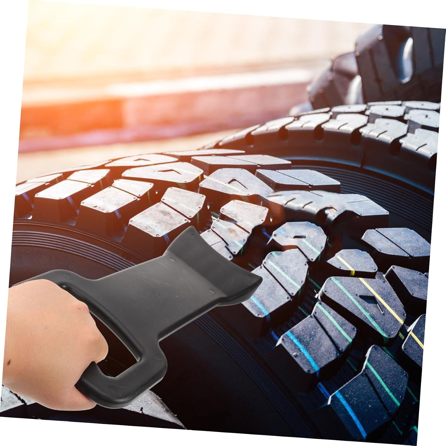 Gatuida Tire Pressure Plate Wheel Changer Mount Pad Tire Changer Mounting Pad Tire Mount Pad Car Supply Tire Changing Supply Vehicle Tire Mount Tool Wheel Changer Tool Tire Changer Tool, Black