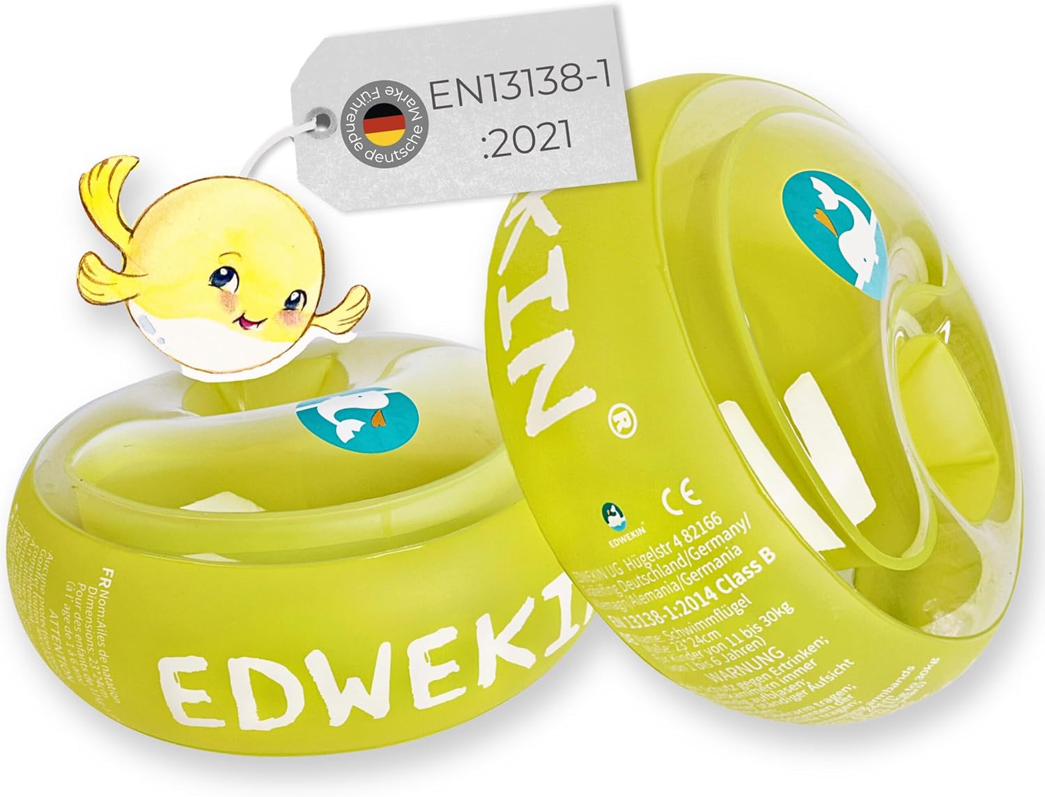 Produktová fotografia EDWEKIN prémiových plaveckých rukávov
