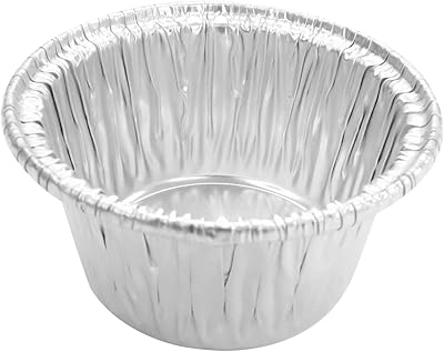 Disposable Aluminum Individual 2 Oz Foil Cups-Souffle Cups-ramekins. #S220 (100)