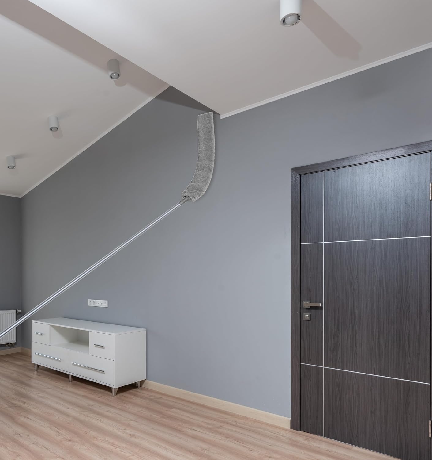 Retractable Gap Dust Cleaner Brush pcs Replacement Duster Cloth, 100