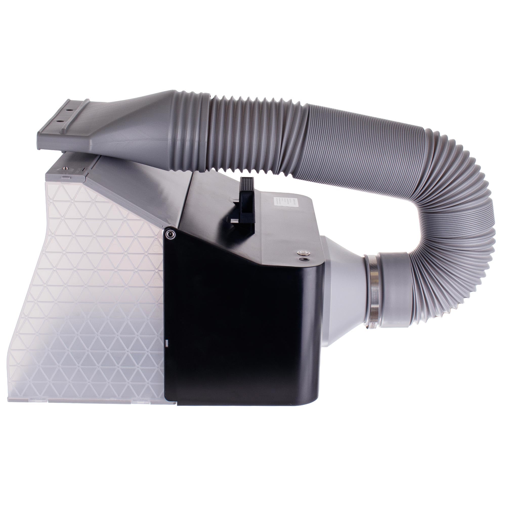 Airbrush Lackierkabine AH-310 LED Doppelventilator Abluftschlauch 230V leise 45 dB