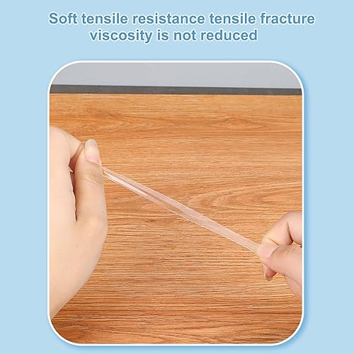 Miniatura 2 de Birllaid Puntos adhesivos transparentes de doble cara, adhesivos transparentes de doble cara, adhesivos redondos y cuadrados acrílicos sin rastro,