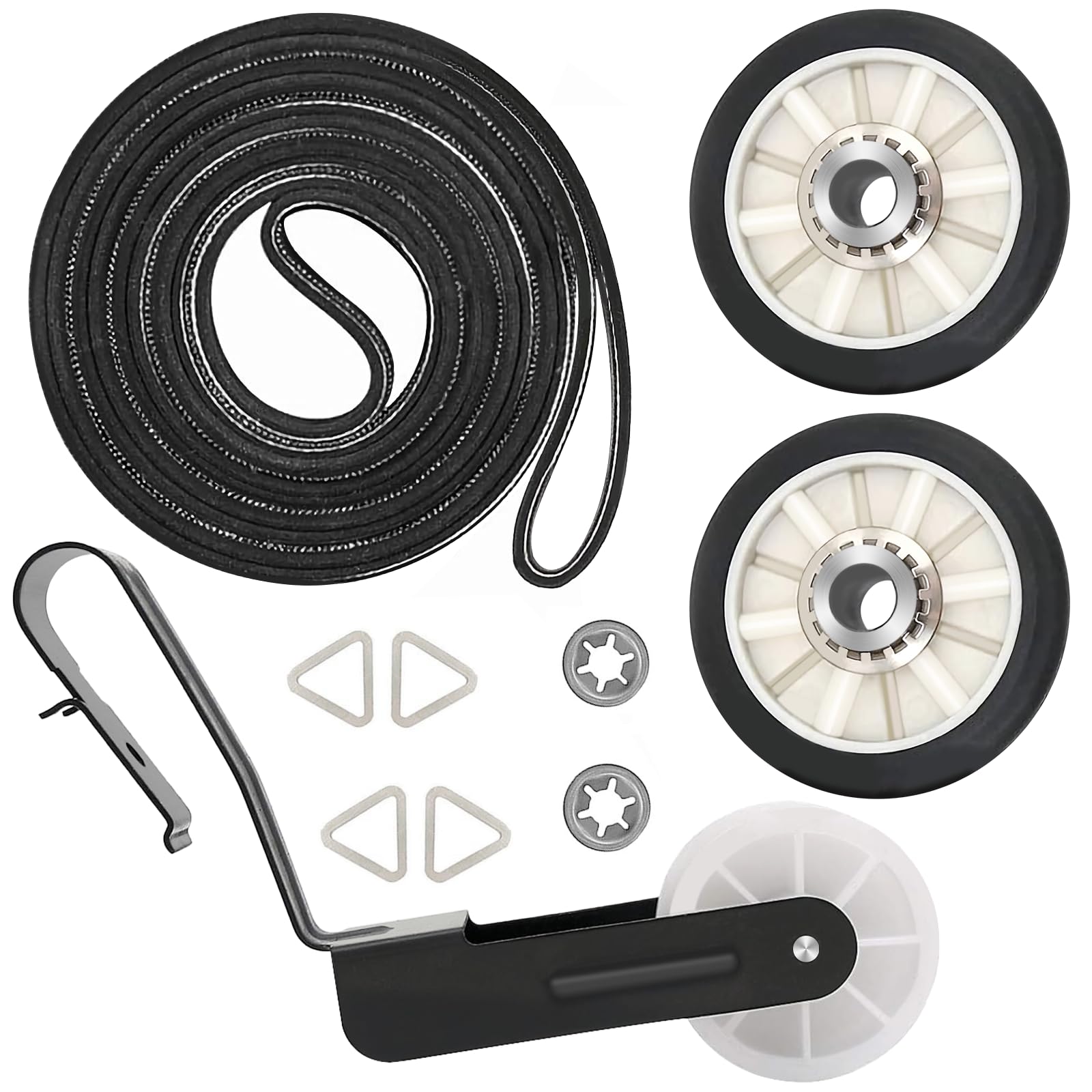 Amazon.com: DPD 4392065 Dryer Repair Roller Kit 341241 Drum Belt 