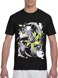 親切 Deltaruneメンズスタイリッシュ半袖 Tシャツ 毎日の服装活気