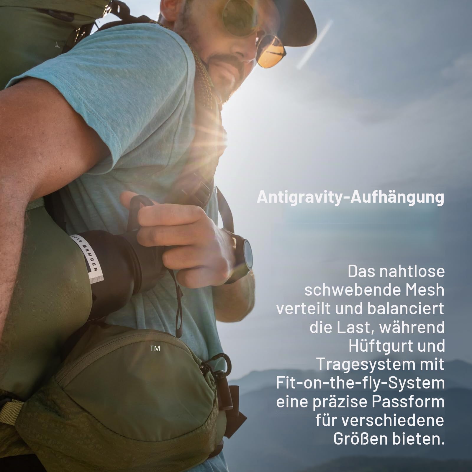 Osprey Atmos AG Wanderrucksack für Herren, 50 l