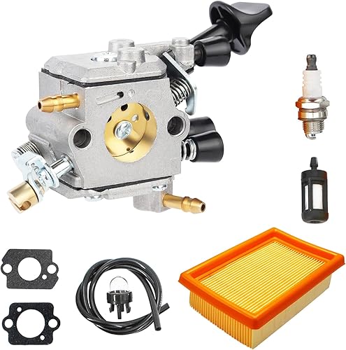 Carburador compatible con Stihl BR350 BR350Z BR430 BR450 SR430 SR450 Soplador de mochila de repuesto # 4244 120 0606, kit de reparación de