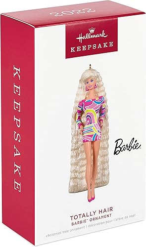 Miniatura 3 de Hallmark Keepsake Adorno de Navidad 2022, Barbie Totally Hair