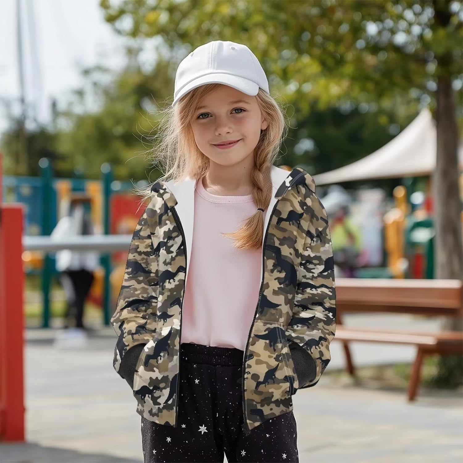 Dreaweet Zip Up Fleece Hoodie for Boys Girls Age 6-16 Soft Lightweight Winter Sweatshirt Jacket for School Outdoor Athletic