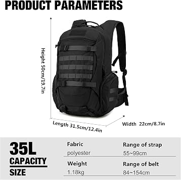 Mardingtop 35L Tactical Backpack Trekking Backpack Military Backpacks