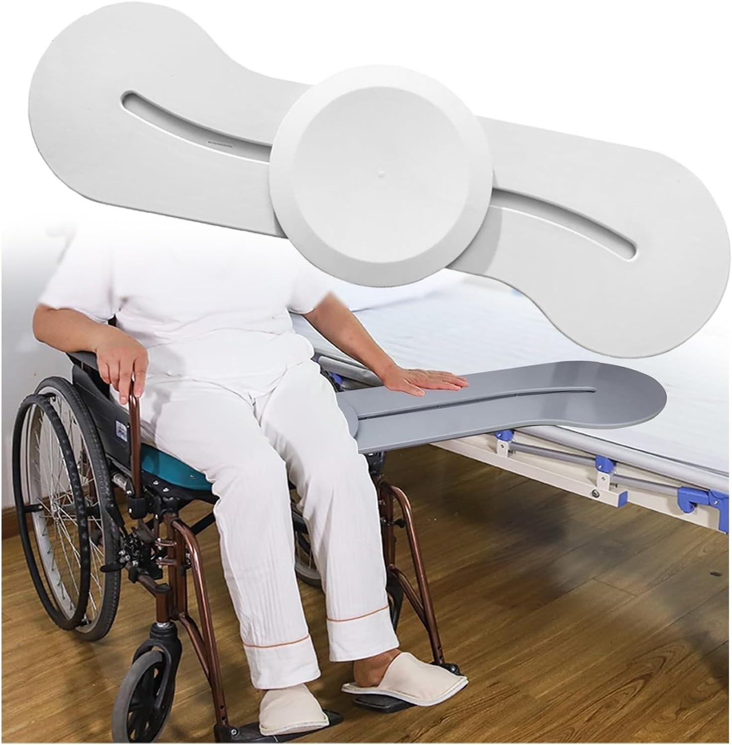 Tabla de transferencia doméstica en forma de S para ancianos en silla de ruedas 8