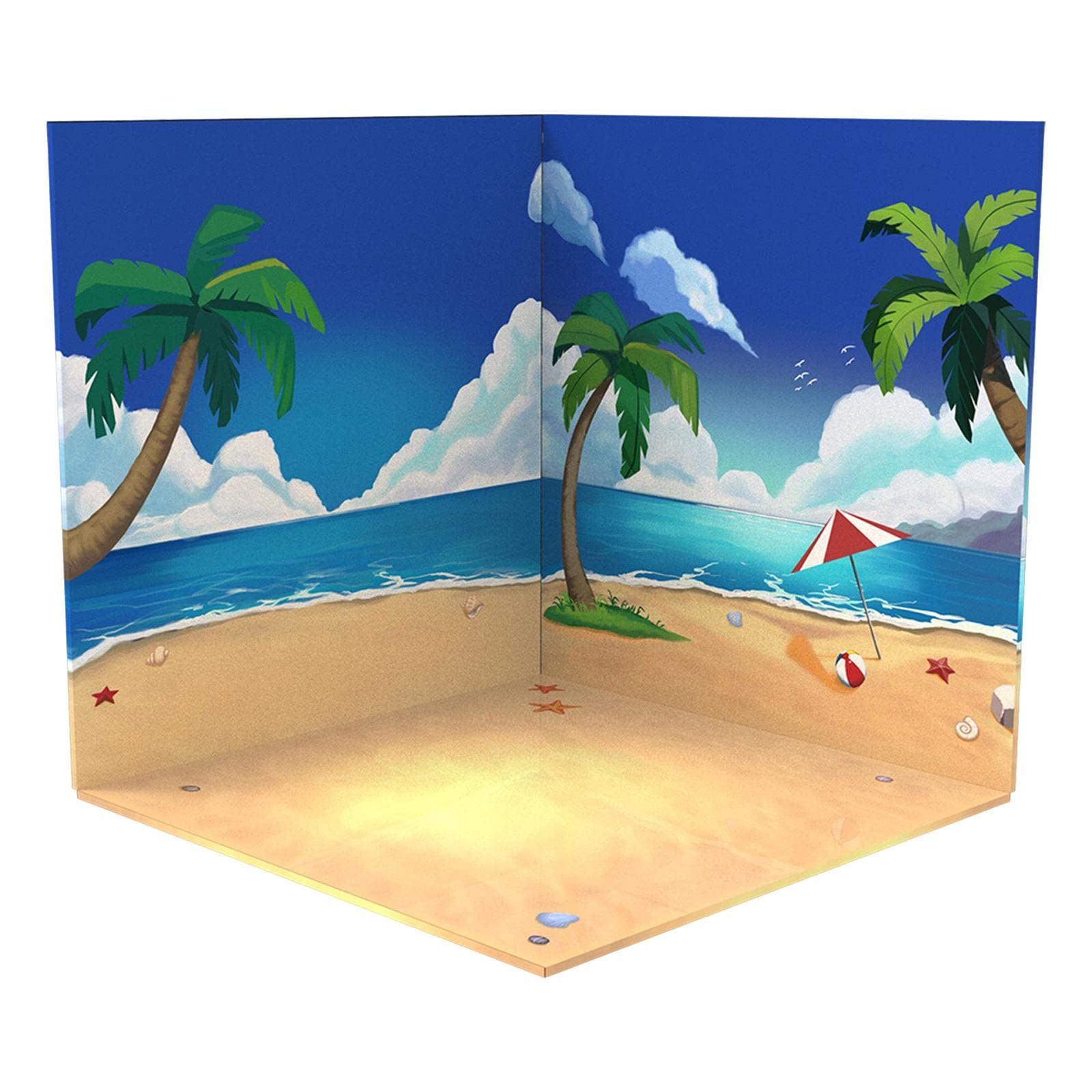 Scenery Organizer :12 for Action Figure Dolls, Beach