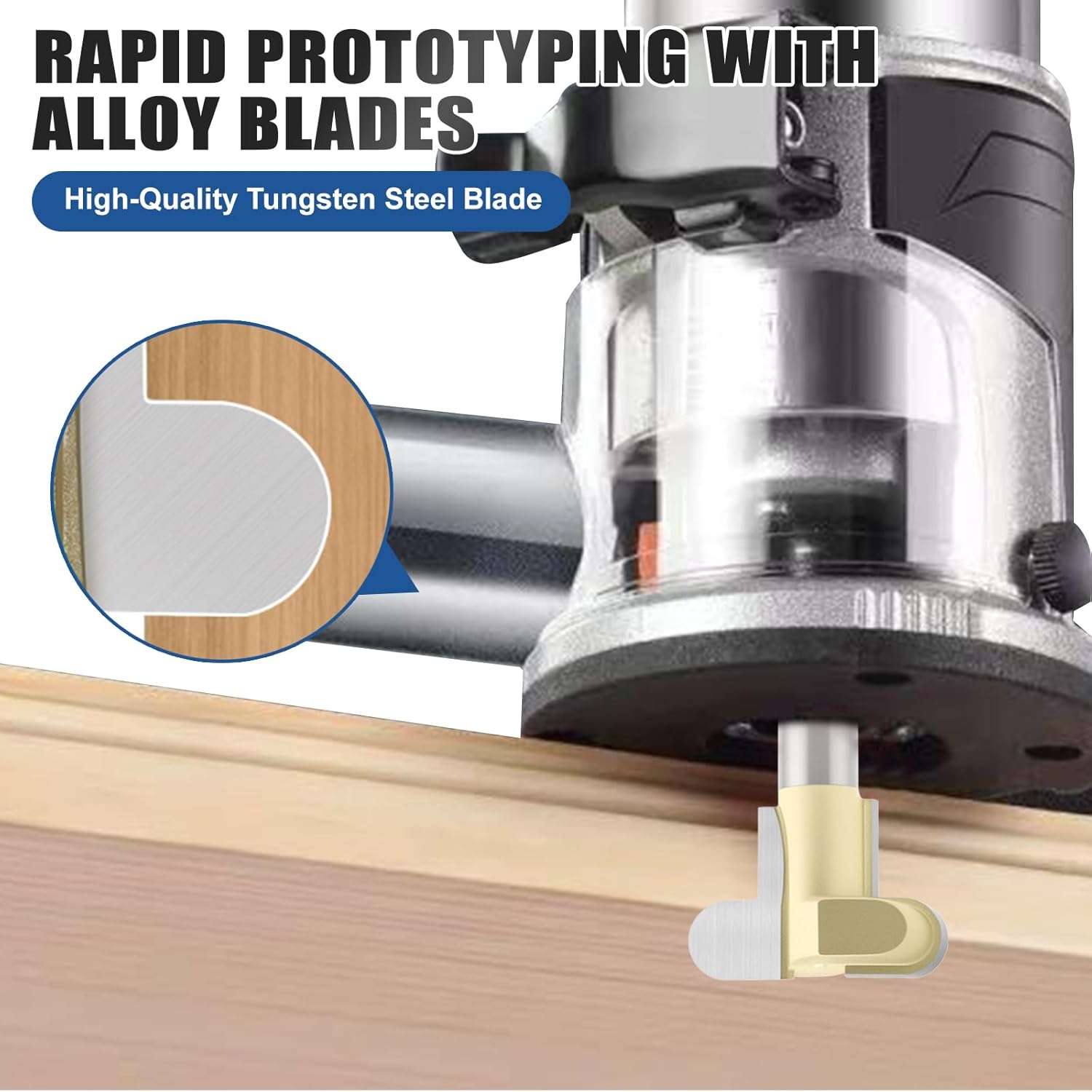 1/2' Shank C Type Router Bit， Industrial Quality Slot Cutter Router Bit Groove Carving Milling Cutting Bit for for Woodworking Drawer Pulls, Cabinet Making(1/2''x5/8'')