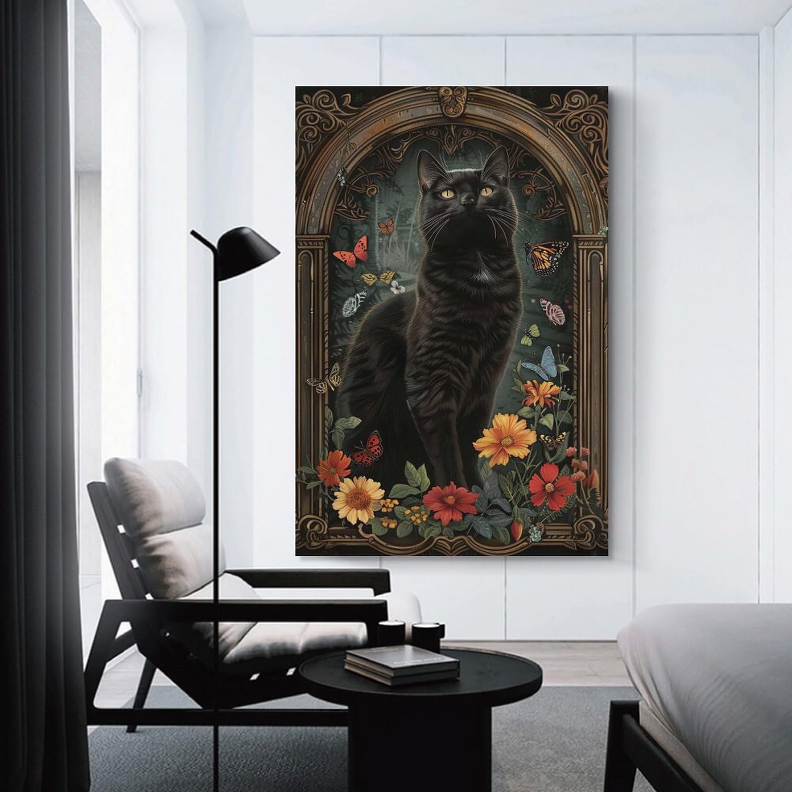 Junmoney Canvas Wall Decor Bombay, 20x30inch(50x75cm), for Restful Interiors, Bedrooms Or Small Rooms, Canvas Wall Decor for Personal Spaces