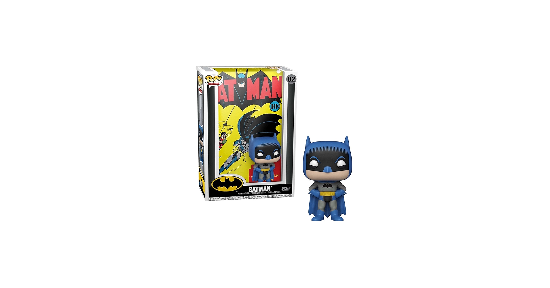 Amazon.com: POP Comic Cover DC Batman VIN FIG : Toys & Games