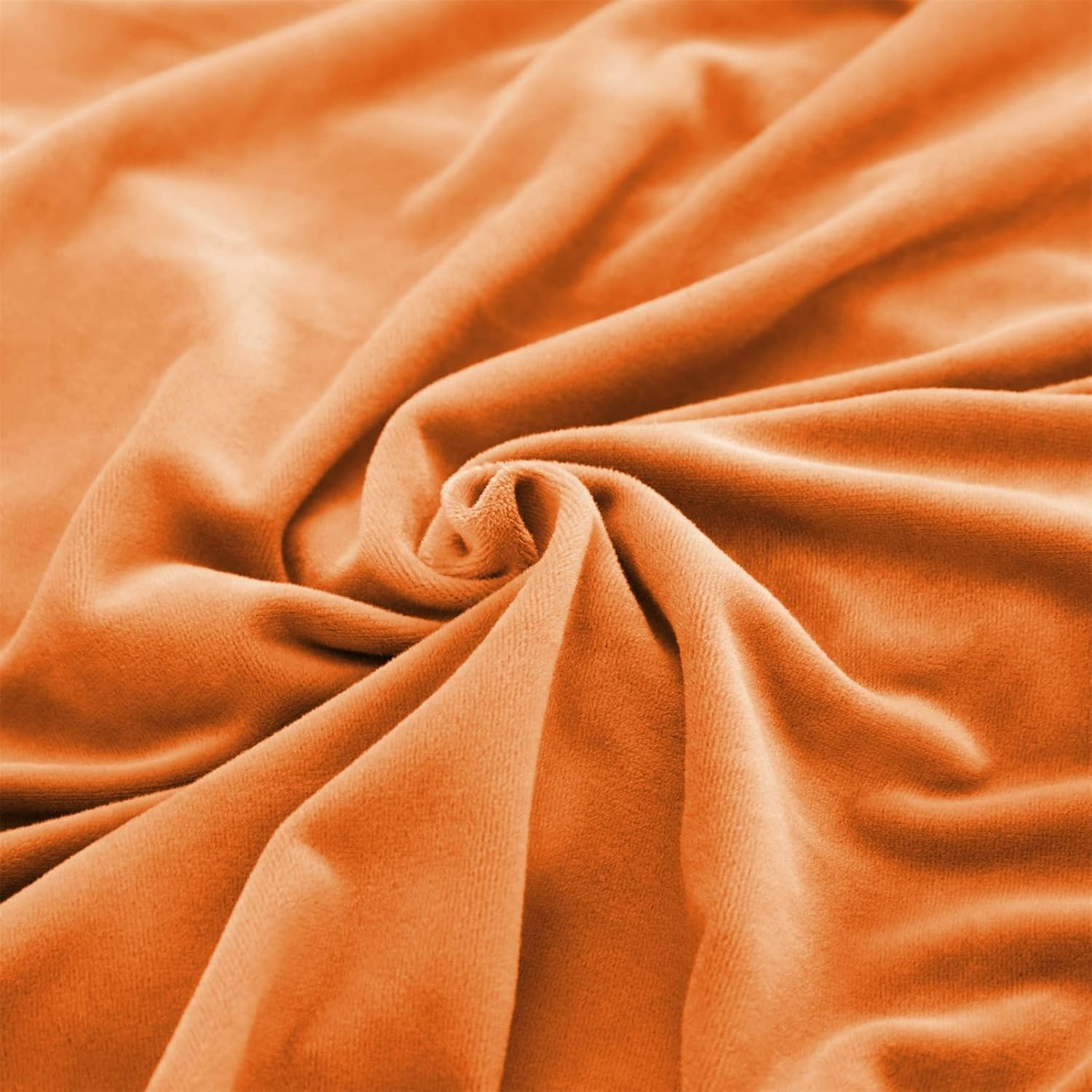 MIFXIN Recliner Sofa Cover Velvet Stretch 2 Seat Reclining Sofa Loveseat Couch Slipcover Soft Thick Elastic Recliner Cover Anti-Slip Washable Furniture Protector (Orange)