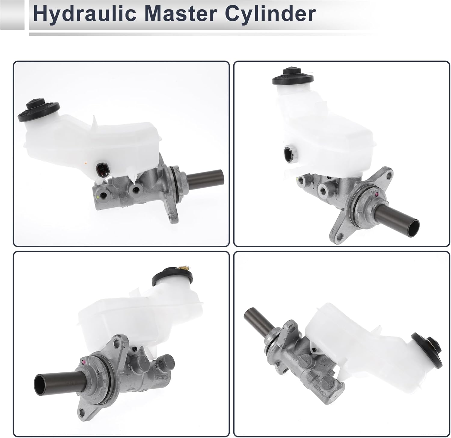 Engine Compartment Brake Master Cylinder for Toyota Corolla 2008-2014 Durable Hydraulic Master Cylinder No.4720102430 with Reservoir 1 Pcs