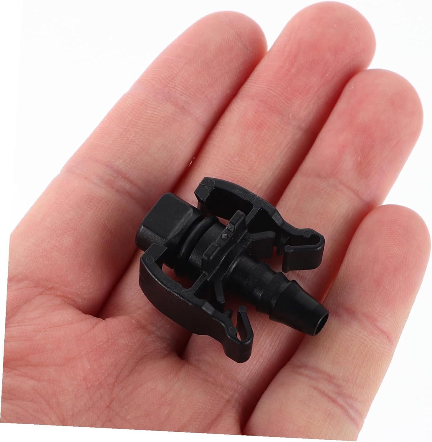Vaguelly 2pcs Radiator Thermostat Connector Coolant Outlet Fitting Hose Adapter for Car Cooling System Replacement