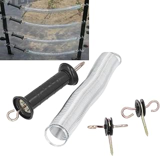 Electric Fence Gate Kit Spring Gate Livestock Accessory Animal Electronics Nail Pasture Gate Spring Gate Kit Handle Fence Pro Contractors Complete Kit Agricultural Fencing
