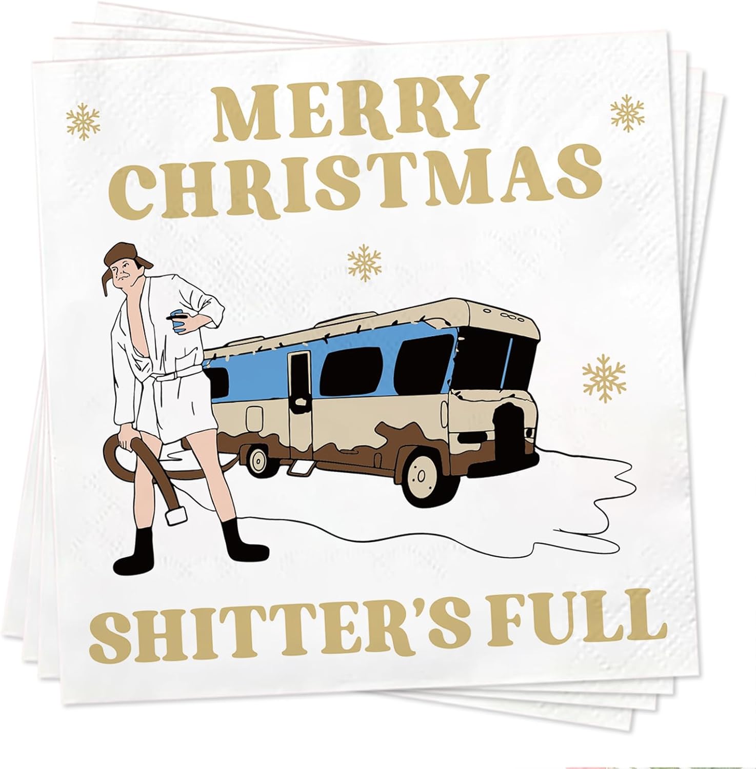 Christmas Vacation Decorations, Funny Christmas Cocktail