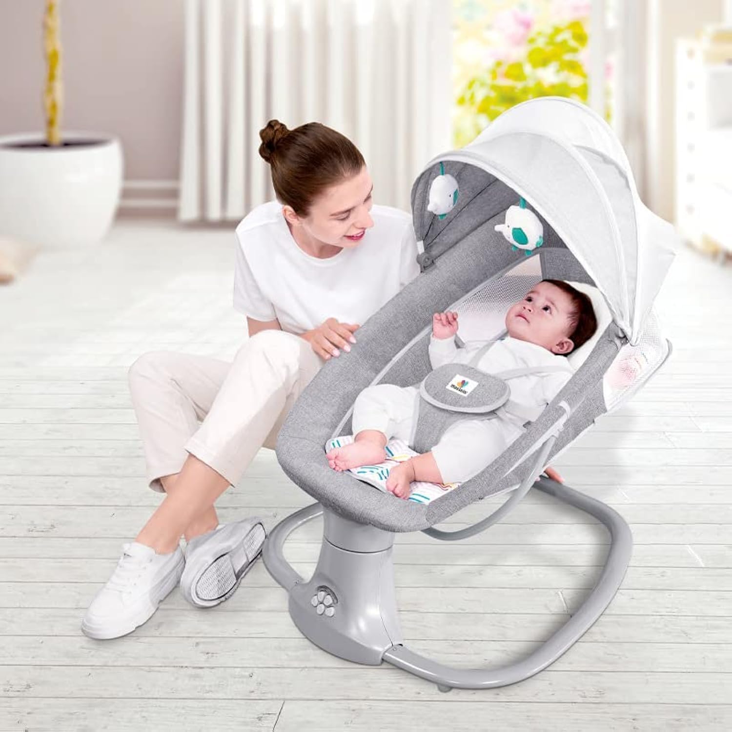 Baby Electric Rocking Chair Baby Coax Baby To Sleep Newborn Cradle Bed Children's Soothing Chair Recliner