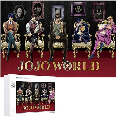 Amazon Co Jp ジョジョの奇妙な冒険 ジグソーパズル 1000ピース 完成サイズ75 50cm 推奨年齢14歳以上 おもちゃ