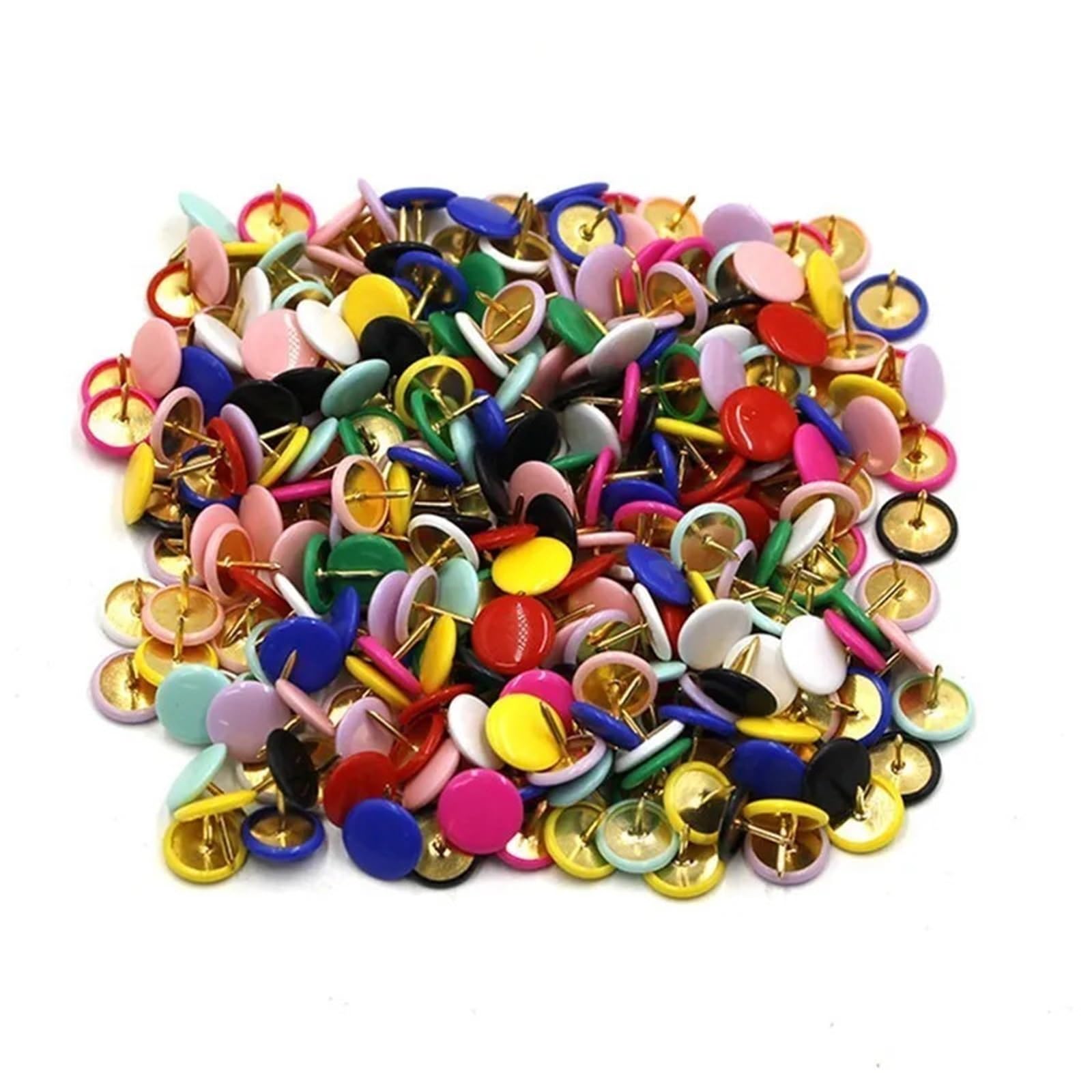 Push Pins 400Pcs Soft Coated Round Head Push Pins