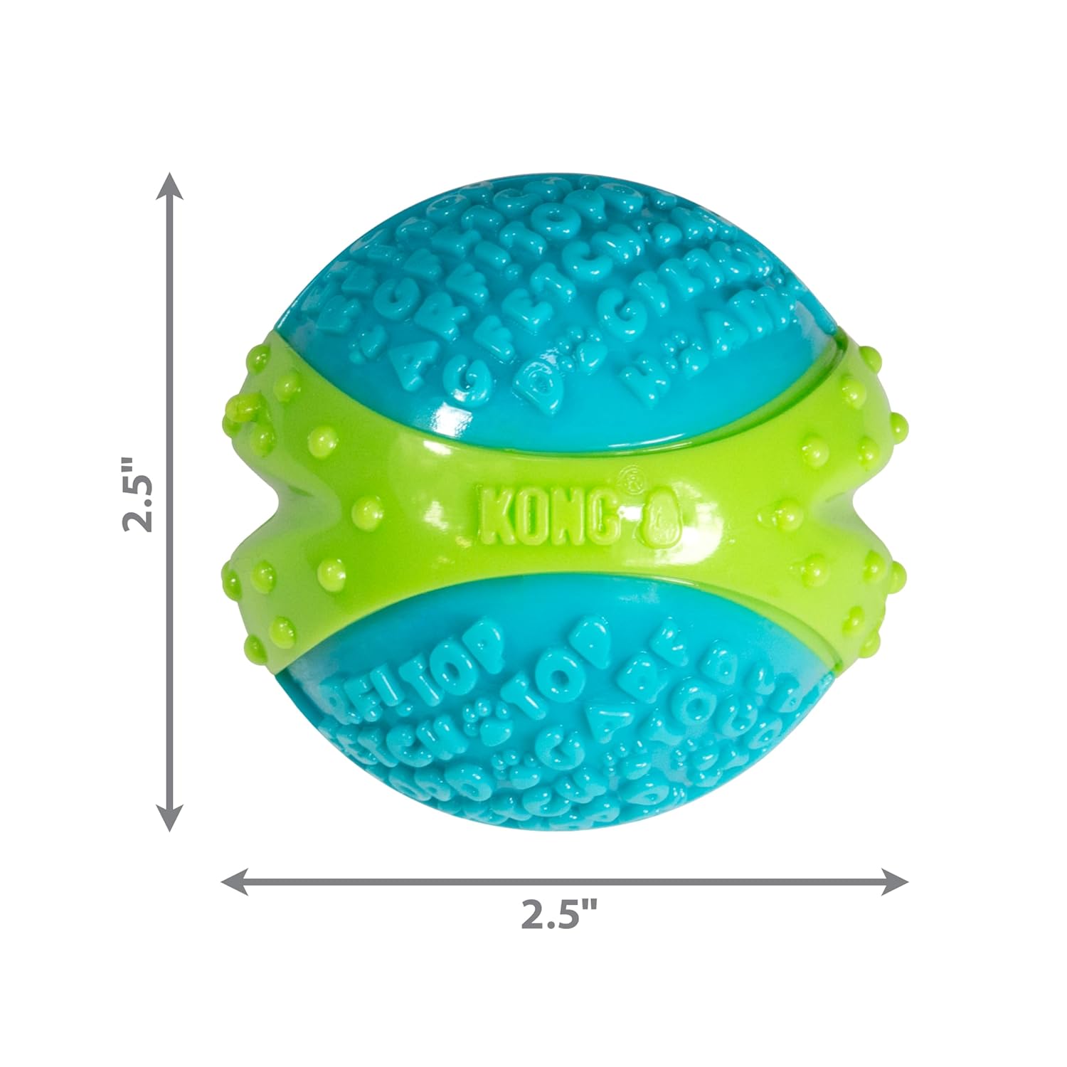 KONG - CoreStrength� Ball - Long Lasting Dog Dental and Chew Toy - For Medium Dogs 4 71cGULyBfhL. SL1500