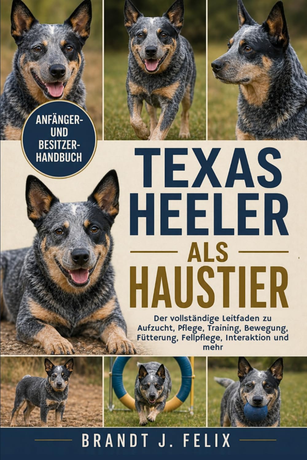 TEXAS HEELER ALS HAUSTIER: Der vollständige Leitfaden zu Aufzucht, Pflege, Training, Bewegung, Fütterung, Fellpflege, Interaktion und mehr