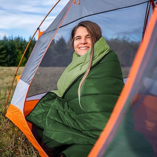 Miniatura 9 de Oceas Manta de camping impermeable Sherpa  Manta de forro polar sherpa extra cálida y grande para uso en automóvil, barco, concierto y picnic,