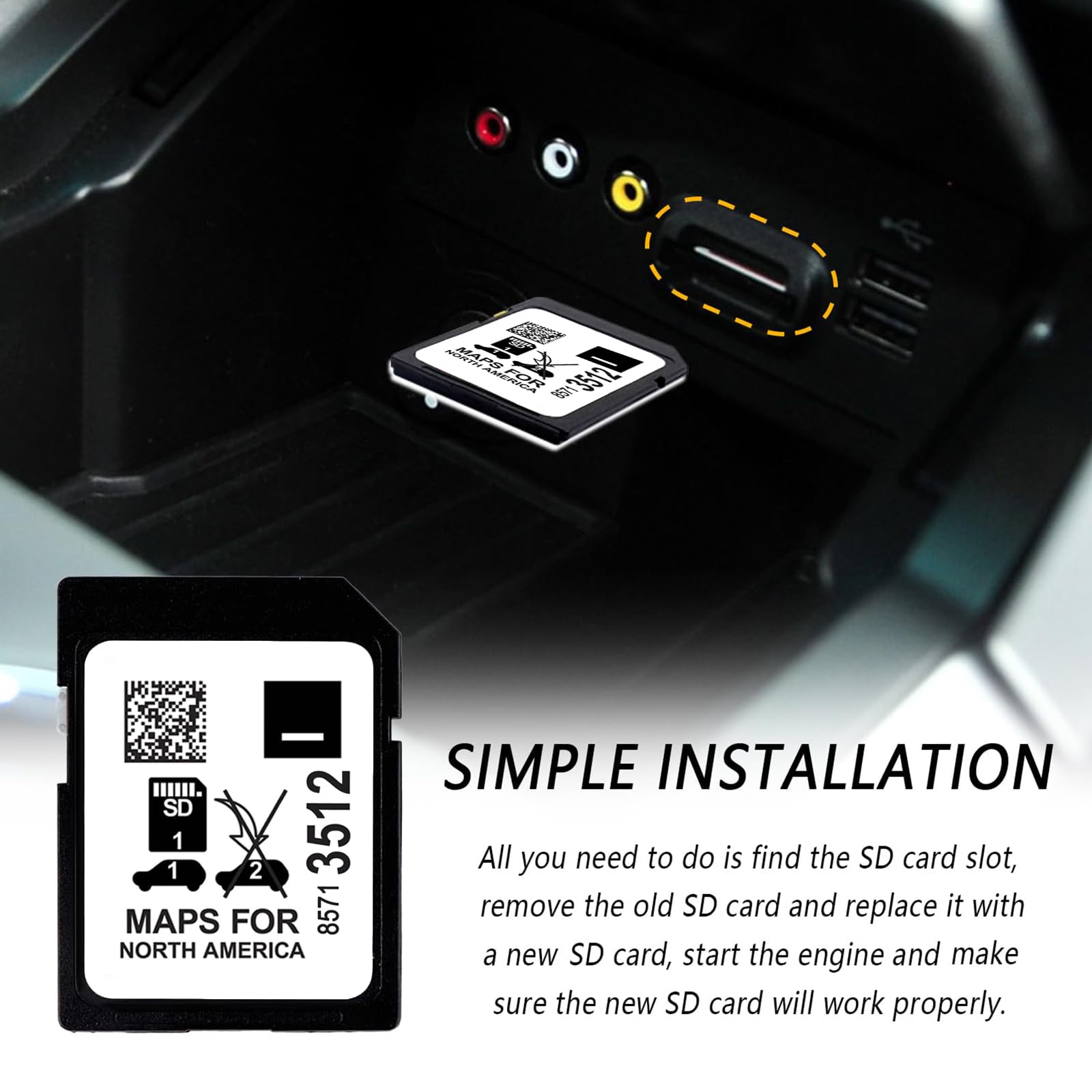 Amazon.com: 85713512 Latest Version GPS Navigation SD Card
